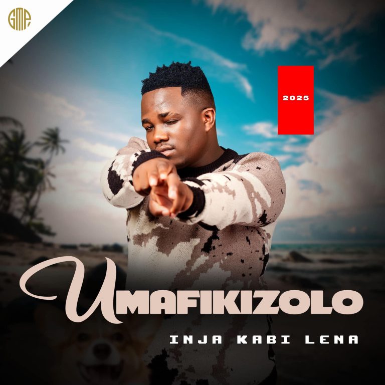 A Maskandi EP cover featuring traditional cultural elements with bold imagery representing the title Inja Kabi Lena by uMafikizolo.